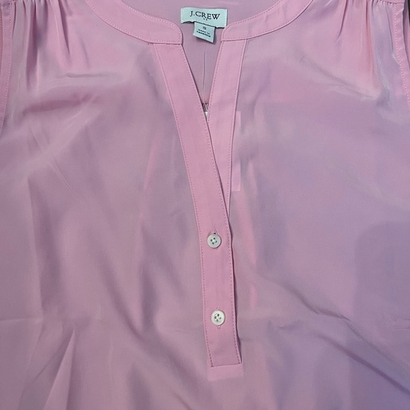NWT J.Crew Sleeveless Pink Blouse Size S - Picture 4 of 6